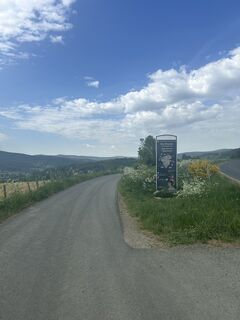 Zdjęcie z Andi Felix wzdłuż trasy