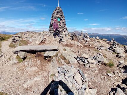Photo de Markus le long du parcours