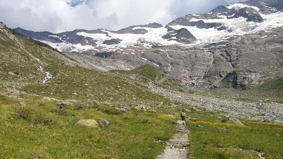 Photo de Ellsi le long du parcours