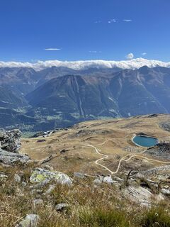 Foto de Babs Moergeli a lo largo del recorrido