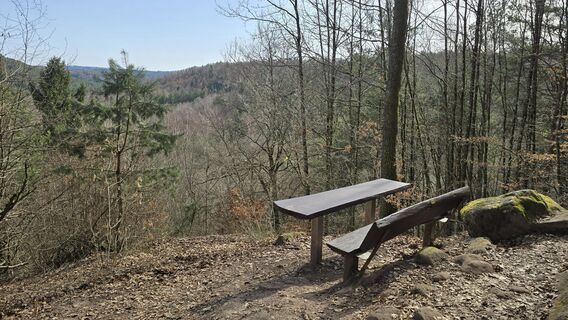 Zdjęcie z Katja Senkel wzdłuż trasy