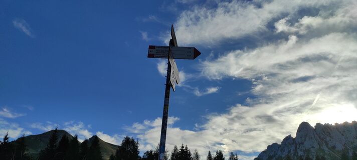 Photo de Michele Goffi le long du parcours