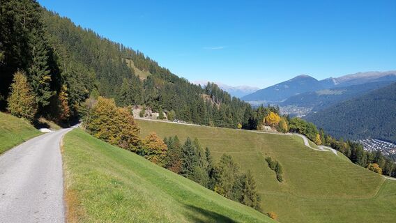 Foto von Walter Jenewein entlang der Tour