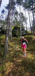 Fotografia z Klaus Lehner na trase