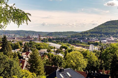 Blick über Hainsberg und die gesamte Stadt Freital
