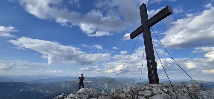 Foto von Julia Fruhmann entlang der Tour