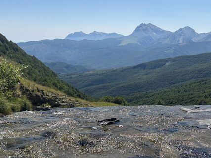 Foto von Roberto Stacchiotti entlang der Tour