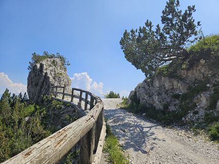 Foto von Hari Schrittwieser entlang der Tour