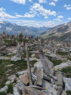 Foto de Lars Vogelbein a lo largo del recorrido