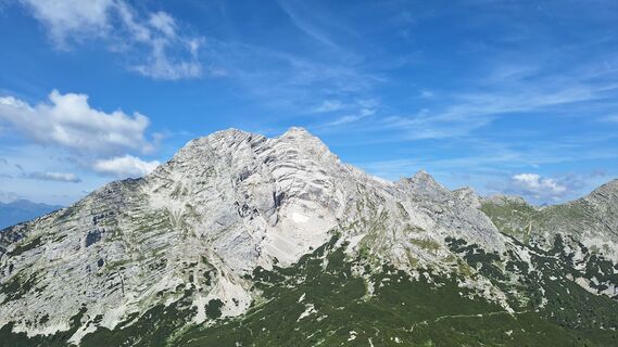 Foto von Erika Gärber entlang der Tour
