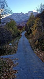 Foto von Fabrizi Mellano entlang der Tour