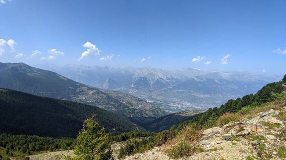 Photo de Samuel Etterlen le long du parcours