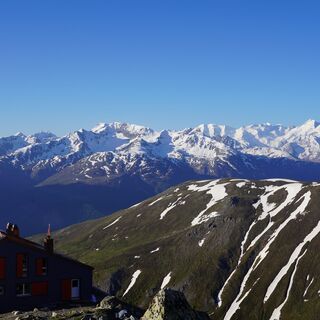 Ausblick von der Chamanna d'Es-cha