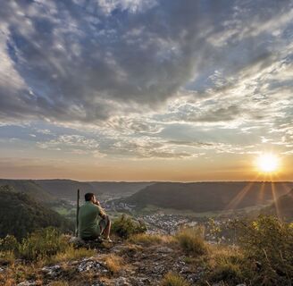 Aussicht vom Oberbergfels