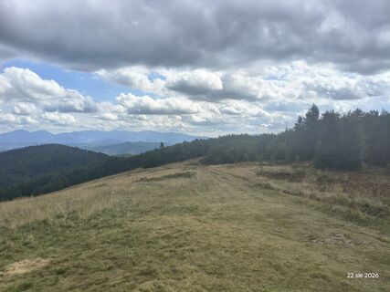 Foto von Stanisław Czajka entlang der Tour