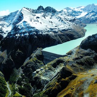 Die Staumauer Grande Dixence