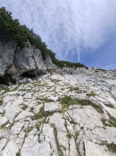 Photo de Sabine Wörgötter le long du parcours
