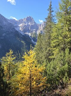 Foto von Gudrun Lippert entlang der Tour