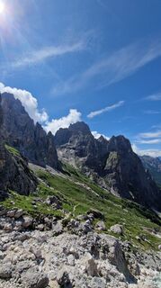 Foto von Karin Möller entlang der Tour