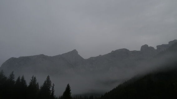 Zinken im Morgennebel