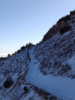 Foto von Antonio Grillo entlang der Tour