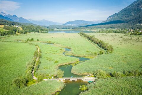 Pressegger See bei Hermagor, Gailtal in Kärnten