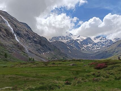Foto von Adam Akwen entlang der Tour