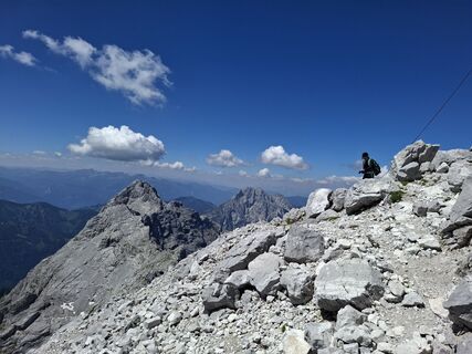 Foto von Michael Putz entlang der Tour