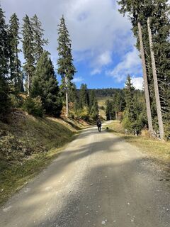 Fotografia z Carla Nell na trase