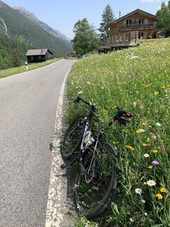 Aufstieg in Richtung La Fouly