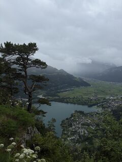 Foto von Etienne entlang der Tour