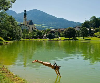 Reither See schwimmen