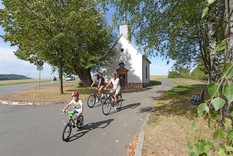 TG Odenwald Gruenkern Radweg Josefskapelle Hardheim