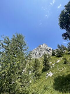 Photo de Lisa Sternowsky le long du parcours