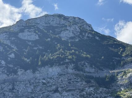 Photo de Norbert Herbig le long du parcours