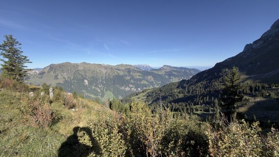 Foto von Peter Burki entlang der Tour