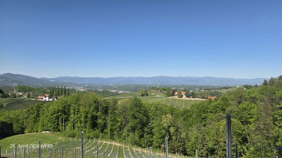 Foto de Maria Sakelschegg a lo largo del recorrido