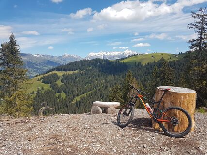 Biken mit Aussicht Rona