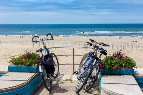 Soulac mit dem Fahrrad