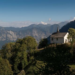 Die Kapelle St. Georg an idyllischer Lage