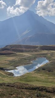 Foto von Marlies Keck entlang der Tour