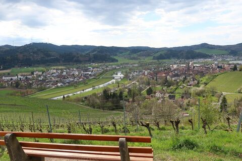 Foto de Christiane Schütz a lo largo del recorrido