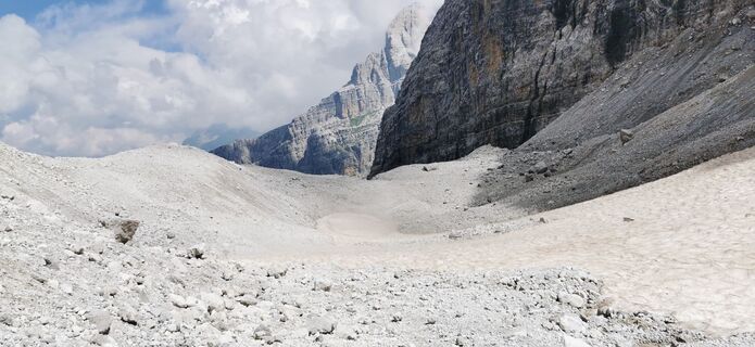 Photo de Roland Abart le long du parcours