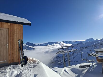 Foto von Karl-Heinz Martin entlang der Tour