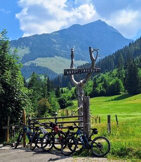 Foto von Susi Puhl entlang der Tour