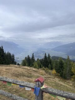 Photo de Gloria Oberhuber le long du parcours