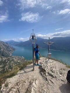 Foto von Nicola Biancardi entlang der Tour