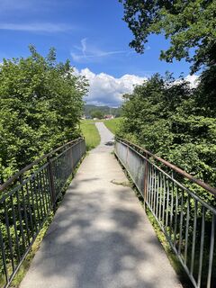 Foto de Sabine Rösner a lo largo del recorrido