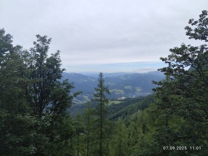 Foto von Barbara Galle entlang der Tour