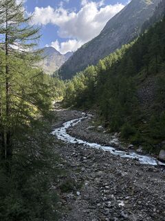 Foto de Massimiliano Cavallin a lo largo del recorrido